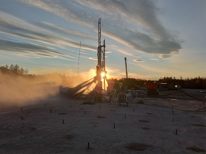 Укрепление грунта для предприятий добывающей промышленности